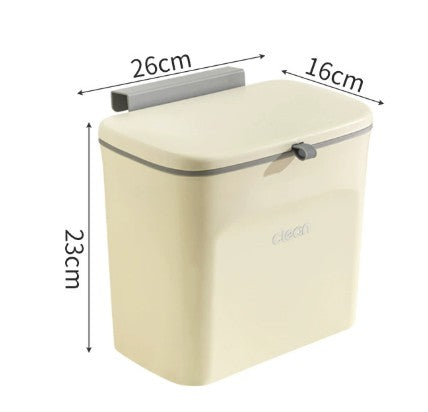 1pc Under Cabinet Door Hanging Trash Can
