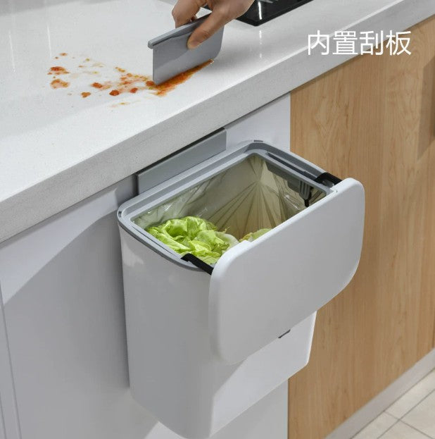 1pc Under Cabinet Door Hanging Trash Can