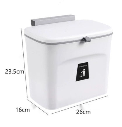 1pc Under Cabinet Door Hanging Trash Can