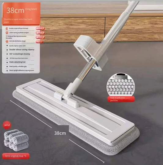 Hand Free Flat Floor Mop