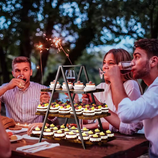 Wooden Dessert Display