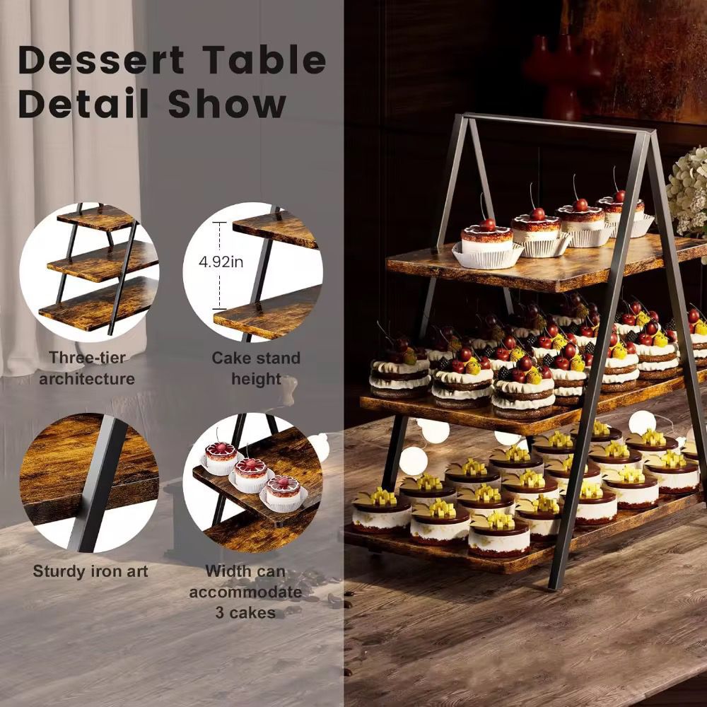 Wooden Dessert Display