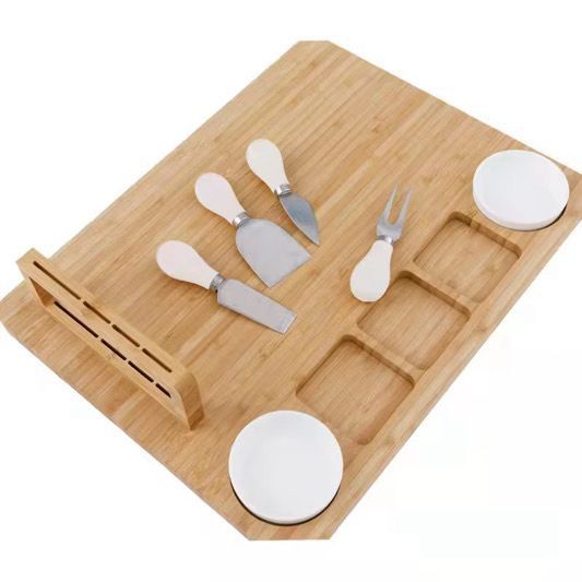 wooden cheese Plate set