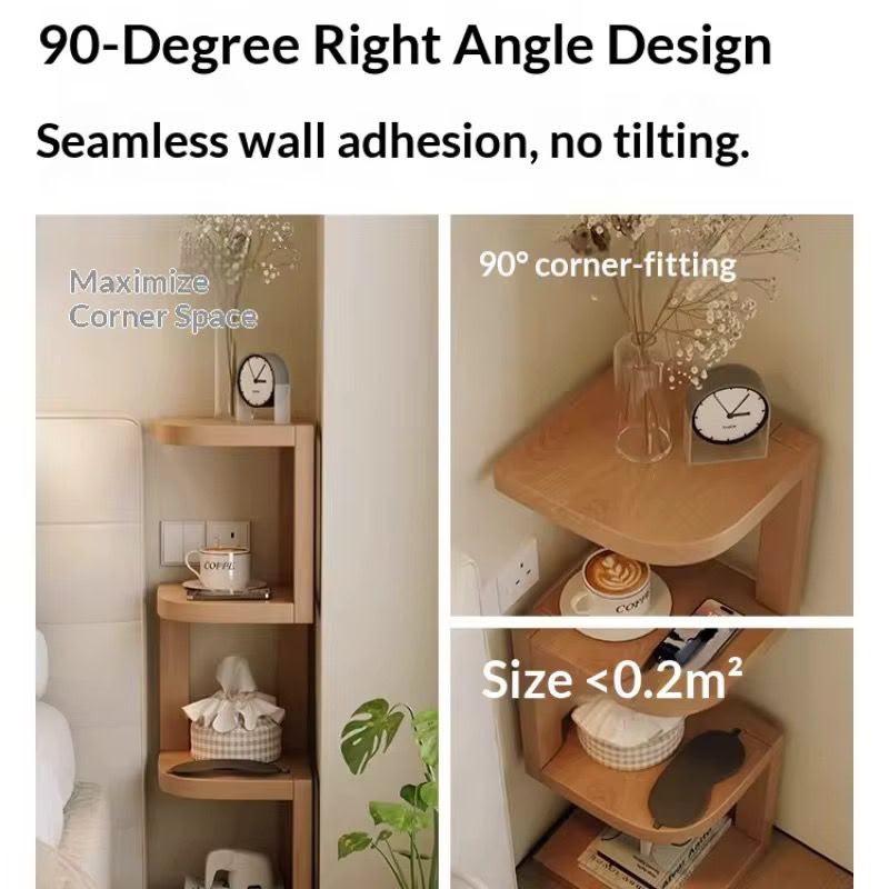MDF BEDSIDE SHELF