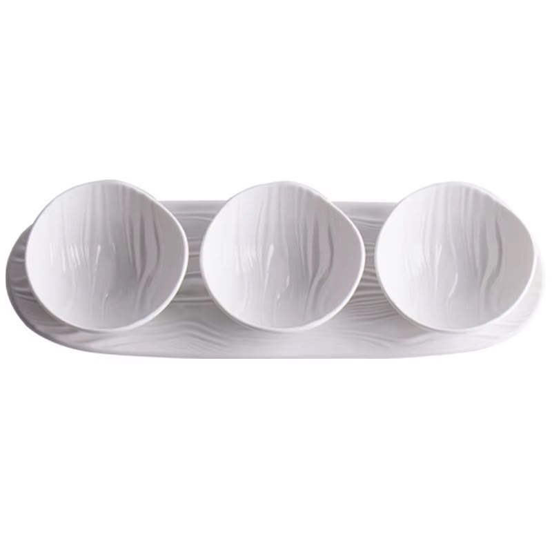 Sauce Bowl With golden Spoon