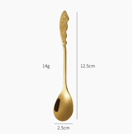 Sauce Bowl With golden Spoon
