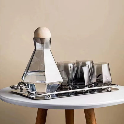 Modern Jar and Glasses