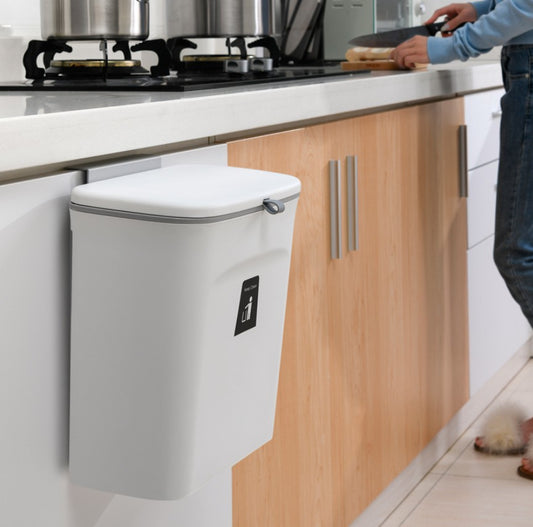 1pc Under Cabinet Door Hanging Trash Can