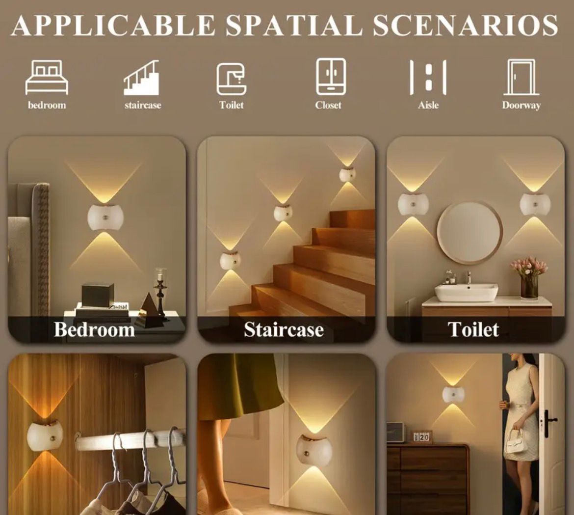 Wall bedroom Light (WHITE)