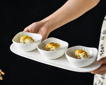 Sauce Bowl With golden Spoon