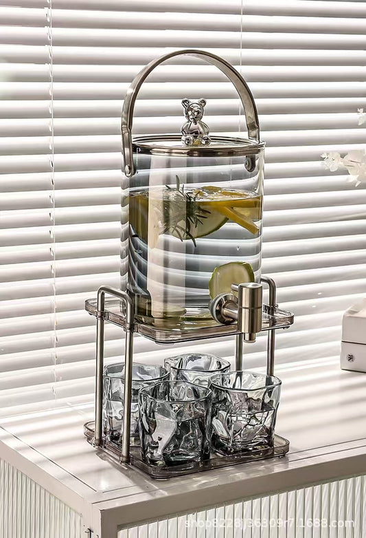 Glass Beverage Dispenser