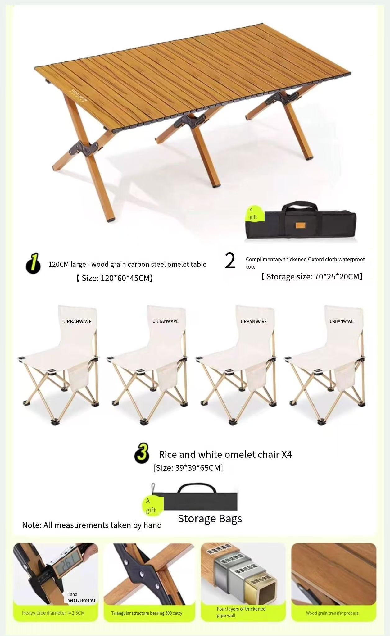 Folding Table With Chairs